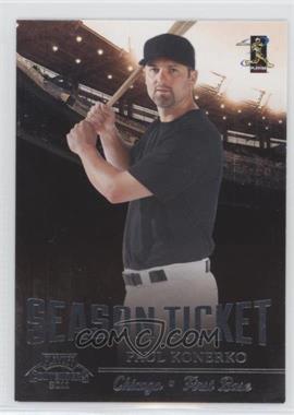 2011 Playoff Contenders - Season Tickets #23 - Paul Konerko