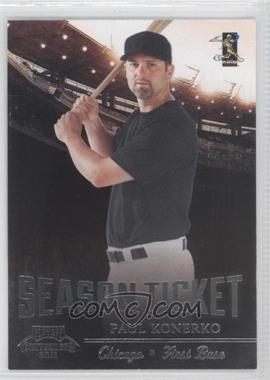 2011 Playoff Contenders - Season Tickets #23 - Paul Konerko