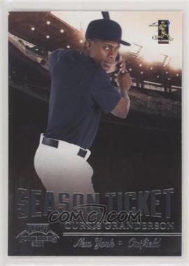 2011 Playoff Contenders - Season Tickets #41 - Curtis Granderson