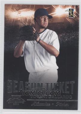 2011 Playoff Contenders - Season Tickets #46 - Yovani Gallardo