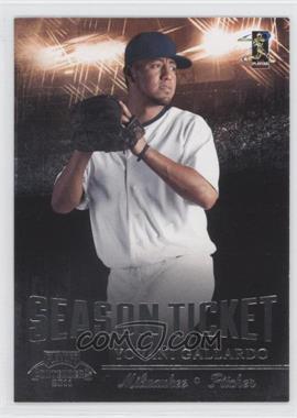 2011 Playoff Contenders - Season Tickets #46 - Yovani Gallardo