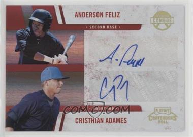 2011 Playoff Contenders - Winning Combos - Signatures #17 - Anderson Feliz, Cristhian Adames /149