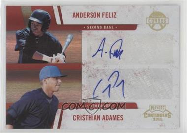 2011 Playoff Contenders - Winning Combos - Signatures #17 - Anderson Feliz, Cristhian Adames /149