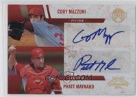 Cory Mazzoni, Pratt Maynard #/99