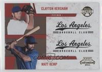 Clayton Kershaw, Matt Kemp