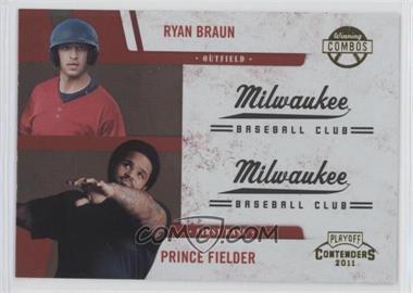 2011 Playoff Contenders - Winning Combos #22 - Prince Fielder, Ryan Braun