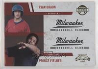 Prince Fielder, Ryan Braun