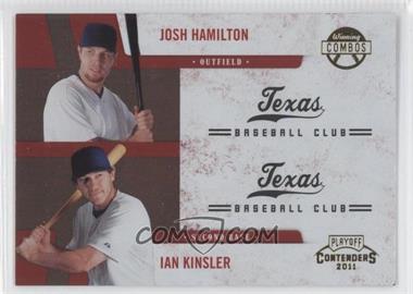 2011 Playoff Contenders - Winning Combos #23 - Ian Kinsler, Josh Hamilton