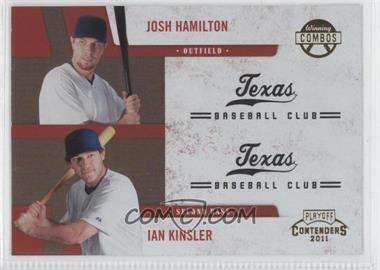 2011 Playoff Contenders - Winning Combos #23 - Ian Kinsler, Josh Hamilton