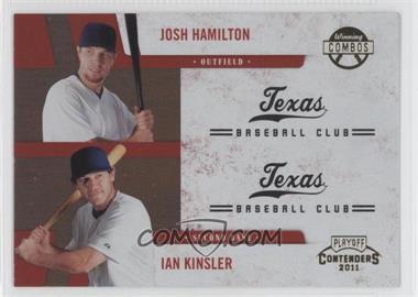 2011 Playoff Contenders - Winning Combos #23 - Ian Kinsler, Josh Hamilton