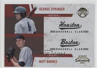 George Springer, Matt Barnes