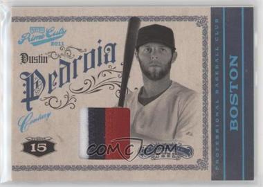 2011 Playoff Prime Cuts - [Base] - Century Platinum Materials #14 - Dustin Pedroia /10