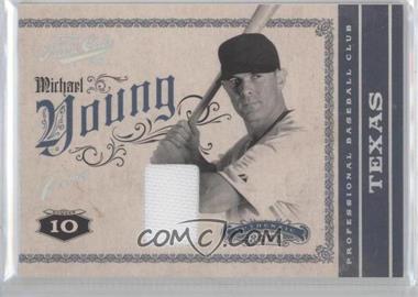 2011 Playoff Prime Cuts - [Base] - Century Silver Materials #33 - Michael Young /25