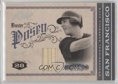 2011 Playoff Prime Cuts - [Base] - Century Silver Materials #4 - Buster Posey /49