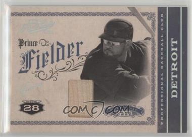 2011 Playoff Prime Cuts - [Base] - Century Silver Materials #40 - Prince Fielder /49