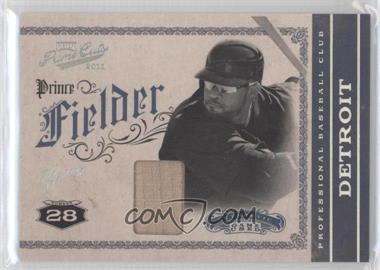 2011 Playoff Prime Cuts - [Base] - Century Silver Materials #40 - Prince Fielder /49