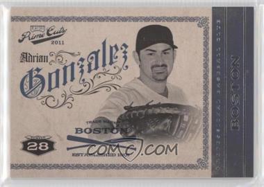 2011 Playoff Prime Cuts - [Base] #1 - Adrian Gonzalez /99