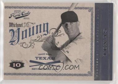 2011 Playoff Prime Cuts - [Base] #33 - Michael Young /99
