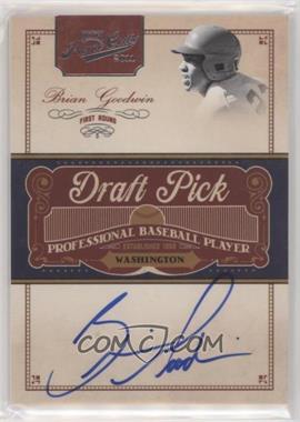 2011 Playoff Prime Cuts - Draft Pick Signatures #BG - Brian Goodwin /249