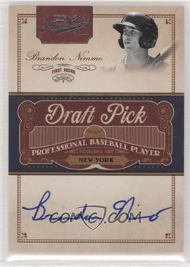 2011 Playoff Prime Cuts - Draft Pick Signatures #BN - Brandon Nimmo /249 [Noted]