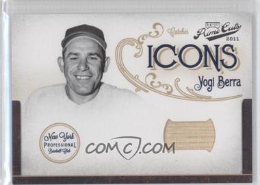 2011 Playoff Prime Cuts - Icons - Materials Bats #14 - Yogi Berra /10