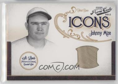 2011 Playoff Prime Cuts - Icons - Materials #17 - Johnny Mize /99