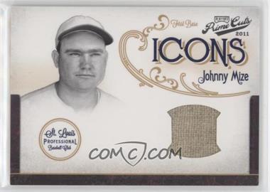 2011 Playoff Prime Cuts - Icons - Materials #17 - Johnny Mize /99