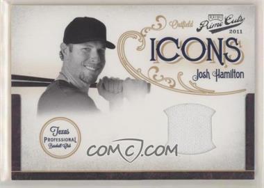 2011 Playoff Prime Cuts - Icons - Materials #26 - Josh Hamilton /99