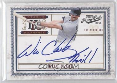 2011 Playoff Prime Cuts - Notable Nicknames #40 - Will Clark /25