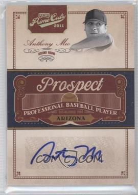 2011 Playoff Prime Cuts - Prospect Signatures - Century Gold #AM - Anthony Meo /49