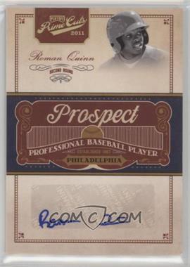2011 Playoff Prime Cuts - Prospect Signatures - Century Gold #RQ - Roman Quinn /49