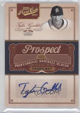 2011 Playoff Prime Cuts - Prospect Signatures - Century Gold #TG - Tyler Goeddel /49