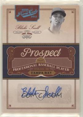 2011 Playoff Prime Cuts - Prospect Signatures - Century Platinum #BS - Blake Snell /25