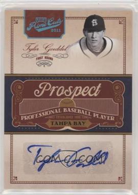 2011 Playoff Prime Cuts - Prospect Signatures - Century Platinum #TG - Tyler Goeddel /25