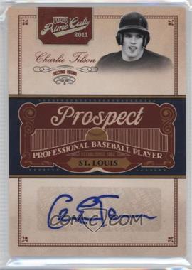 2011 Playoff Prime Cuts - Prospect Signatures - Century Silver #CT.2 - Charlie Tilson /99