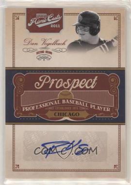 2011 Playoff Prime Cuts - Prospect Signatures - Century Silver #DV - Dan Vogelbach /99