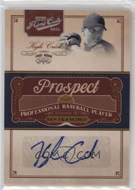 2011 Playoff Prime Cuts - Prospect Signatures - Century Silver #KC - Kyle Crick /99