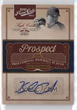 2011 Playoff Prime Cuts - Prospect Signatures - Century Silver #KC - Kyle Crick /99