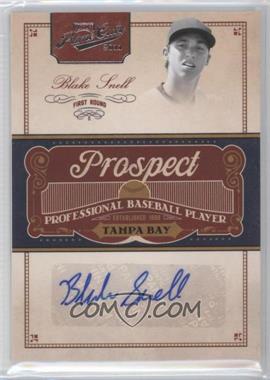 2011 Playoff Prime Cuts - Prospect Signatures #BS - Blake Snell /299