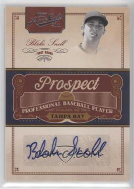 2011 Playoff Prime Cuts - Prospect Signatures #BS - Blake Snell /299 [EX to NM]