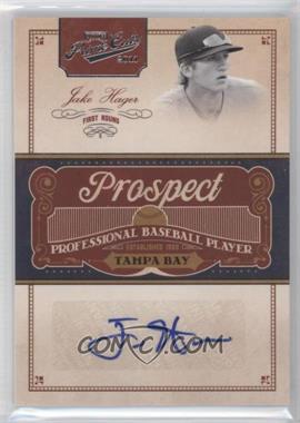2011 Playoff Prime Cuts - Prospect Signatures #JH - Jake Hager /299