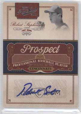 2011 Playoff Prime Cuts - Prospect Signatures #RS - Robert Stephenson /299