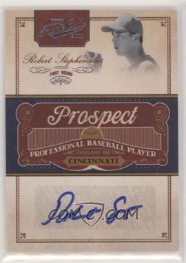 2011 Playoff Prime Cuts - Prospect Signatures #RS - Robert Stephenson /299