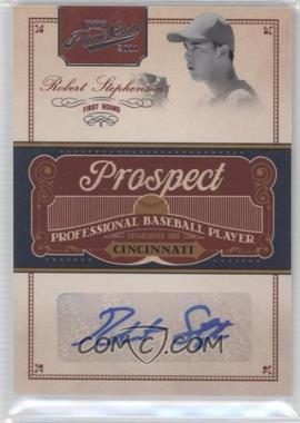 2011 Playoff Prime Cuts - Prospect Signatures #RS - Robert Stephenson /299