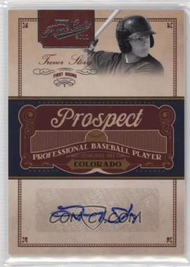 2011 Playoff Prime Cuts - Prospect Signatures #TS - Trevor Story /299