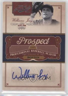 2011 Playoff Prime Cuts - Prospect Signatures #WJ - Williams Jerez /299