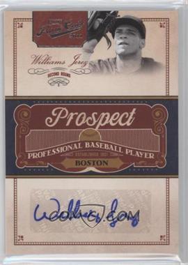 2011 Playoff Prime Cuts - Prospect Signatures #WJ - Williams Jerez /299