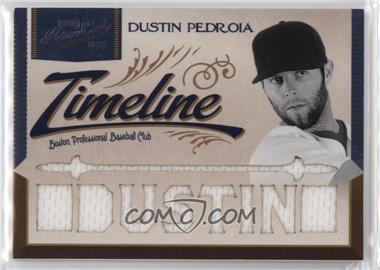 2011 Playoff Prime Cuts - Timeline Materials - Custom Die-Cut Player Name #26 - Dustin Pedroia /25