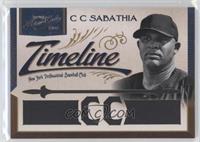 CC Sabathia #/25