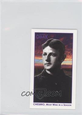 2011 TRISTAR Obak - T212 Mini - Purple #10 - Jack Chesbro /1